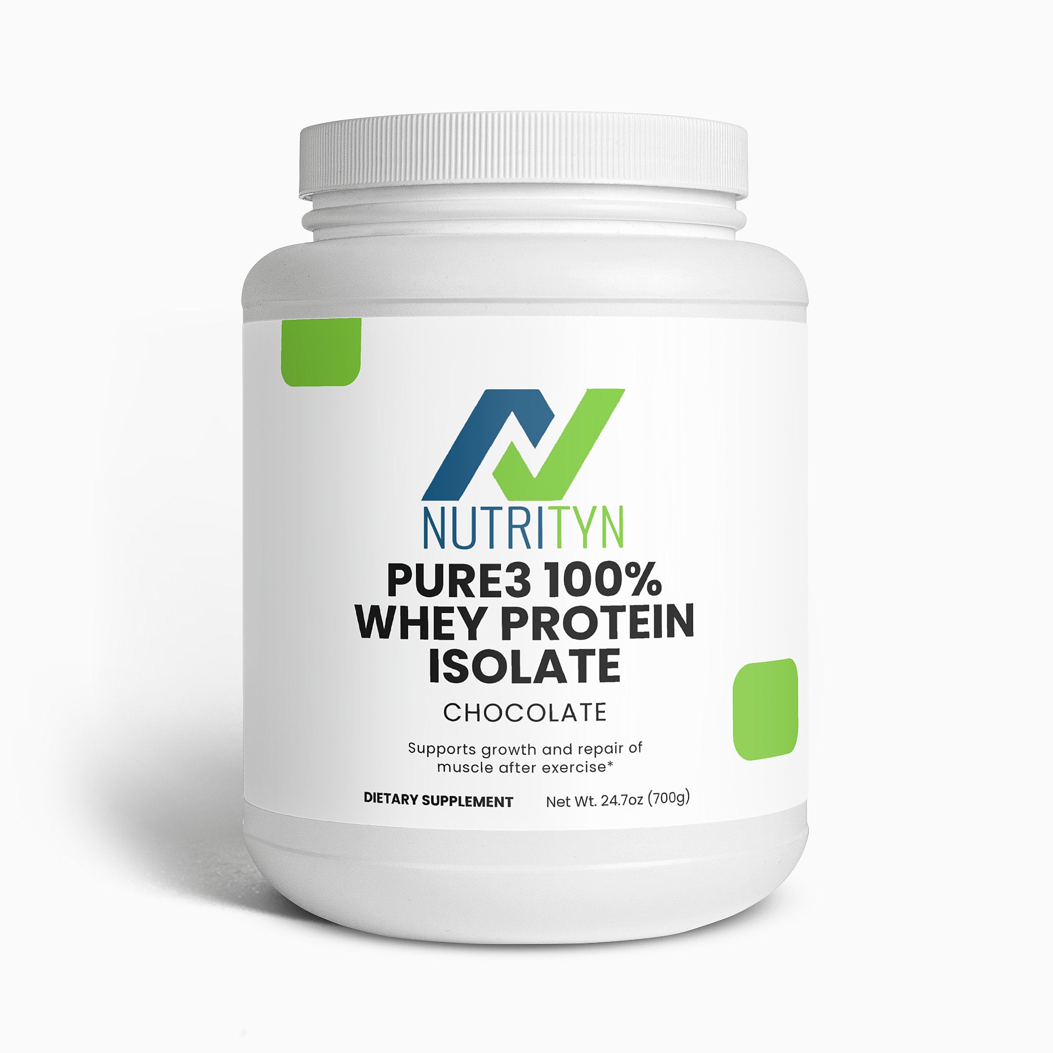 Pure3 100% Whey Protein Isolate (Chocolate)