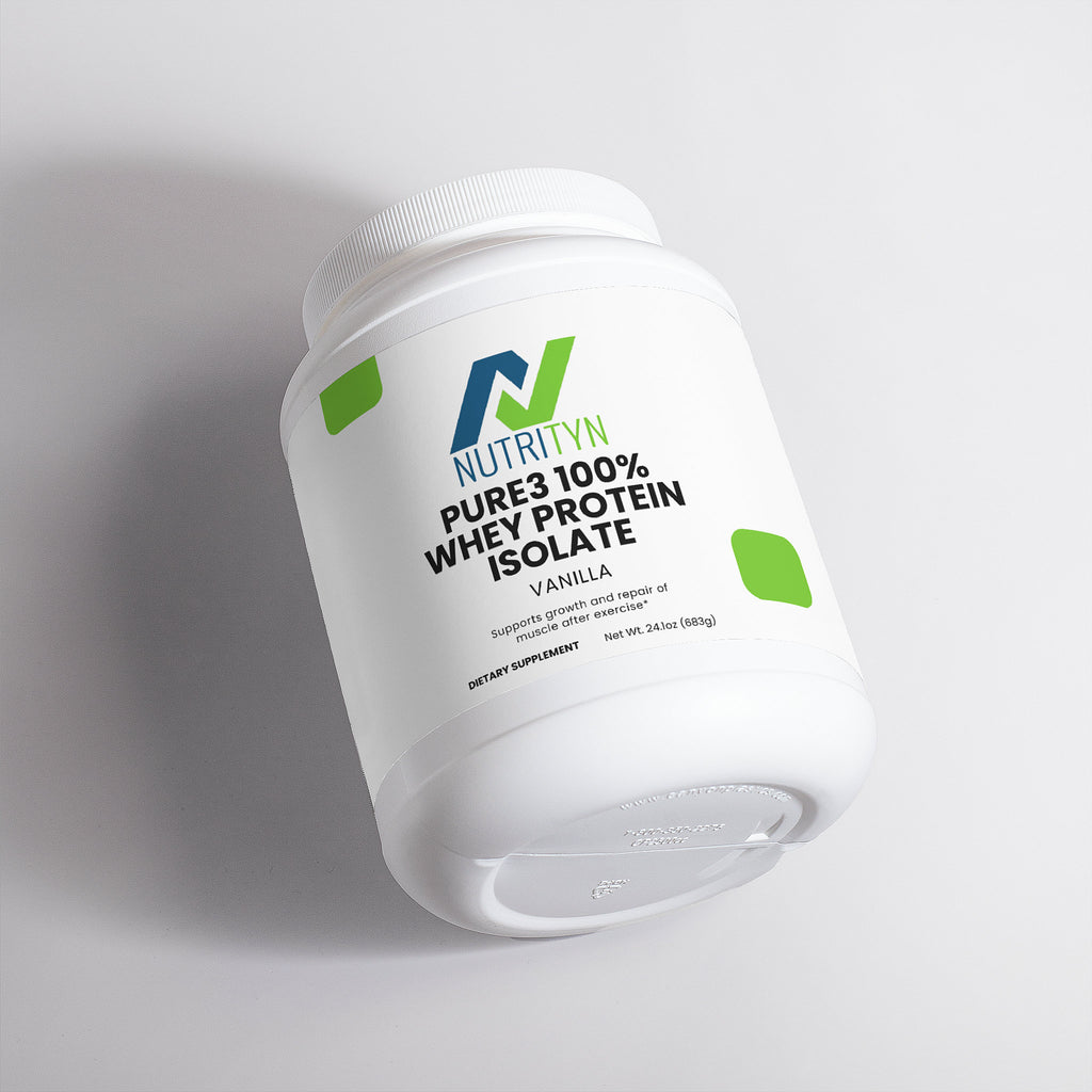 Pure3 100% Whey Protein Isolate (Vanilla)
